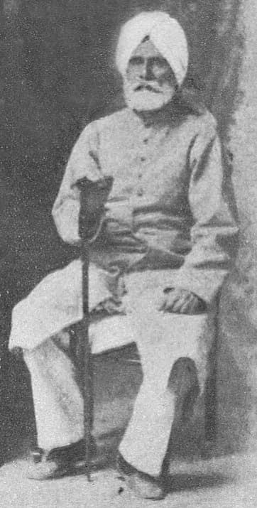 Altaf Hussain Hali 肖像